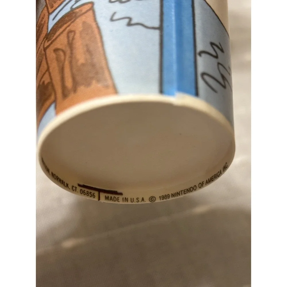 RARE 22 Vintage Super Mario Nintendo 1989 Retro Dixie Cups Bowser USA made